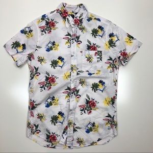 J Crew Flex Short sleeve button down shirt